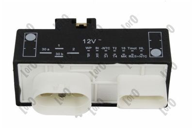 Control Unit, electric fan (engine cooling) ABAKUS 133-003-009