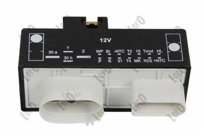Control Unit, electric fan (engine cooling) ABAKUS 133-003-012
