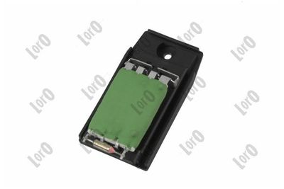 Resistor, interior blower ABAKUS 133-017-007
