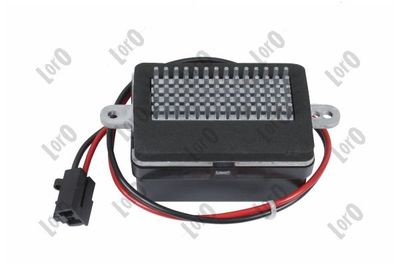 Resistor, interior blower ABAKUS 133-023-001