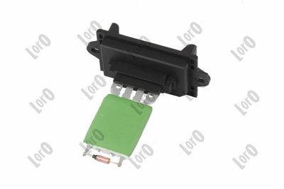 Resistor, interior blower ABAKUS 133-038-005