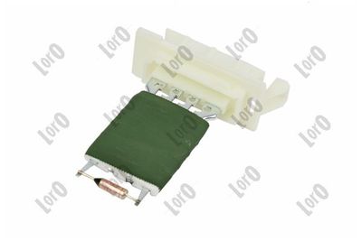 Resistor, interior blower ABAKUS 133-038-011