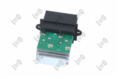 Resistor, interior blower ABAKUS 133-042-022