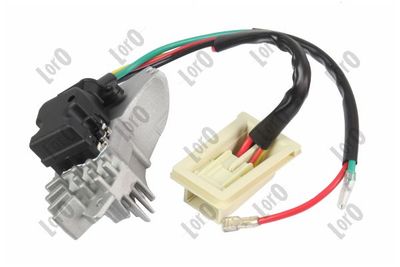 Resistor, interior blower ABAKUS 133-054-010