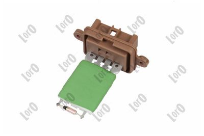 Resistor, interior blower ABAKUS 133-016-001