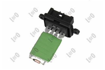 Resistor, interior blower ABAKUS 133-016-003