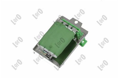 Resistor, interior blower ABAKUS 133-017-004