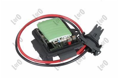Resistor, interior blower ABAKUS 133-042-009