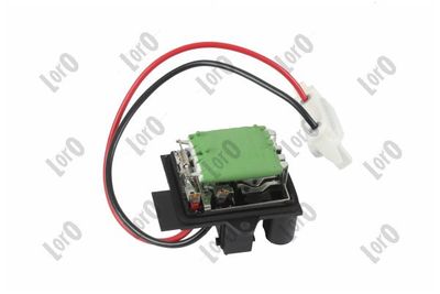 Resistor, interior blower ABAKUS 133-042-013