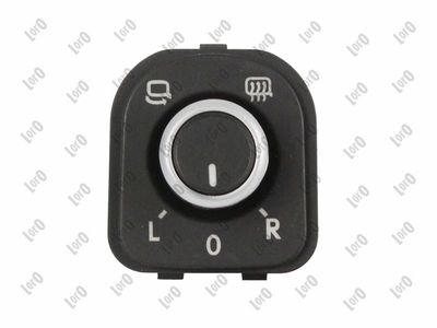 Switch, exterior rearview mirror adjustment ABAKUS 135-03-007