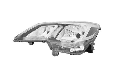 Headlight ABAKUS 214-11AUR-LDEM2