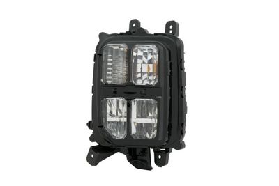 Front Fog Light ABAKUS 214-2057L-AQ