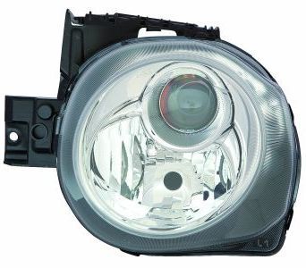 Headlight ABAKUS 215-11H3R-LD-EM