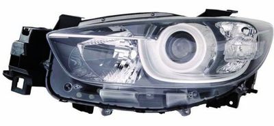 Headlight ABAKUS 216-1166R-LD-EM
