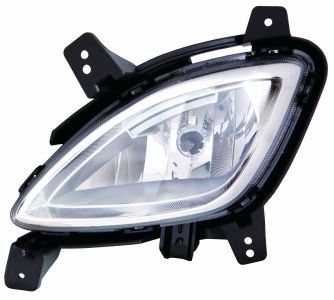 Front Fog Light ABAKUS 221-2034R-UE