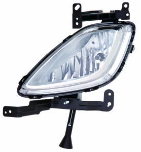 Front Fog Light ABAKUS 221-2036R-UQ