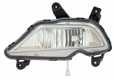 Front Fog Light ABAKUS 221-2054L-UE