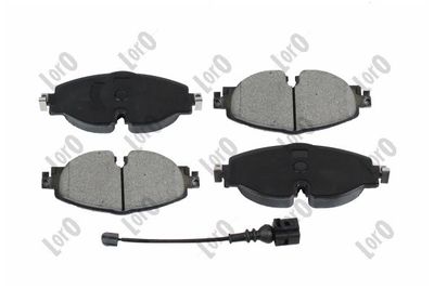 Brake Pad Set, disc brake ABAKUS 231-01-013