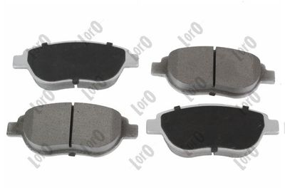 Brake Pad Set, disc brake ABAKUS 231-01-019