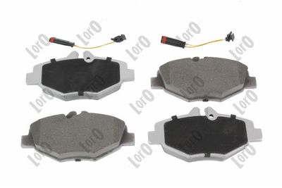 Brake Pad Set, disc brake ABAKUS 231-01-020