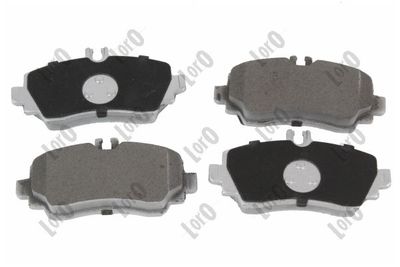 Brake Pad Set, disc brake ABAKUS 231-01-042