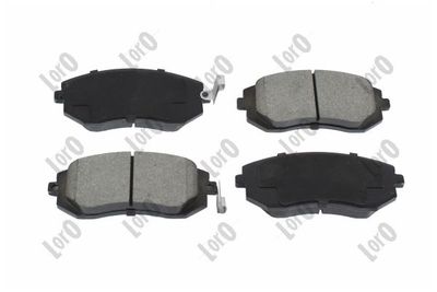Brake Pad Set, disc brake ABAKUS 231-01-053