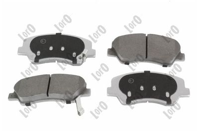 Brake Pad Set, disc brake ABAKUS 231-01-058
