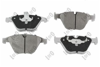 Brake Pad Set, disc brake ABAKUS 231-01-062