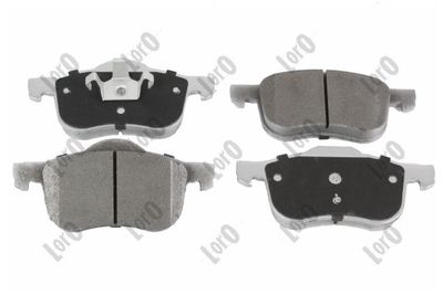 Brake Pad Set, disc brake ABAKUS 231-01-063