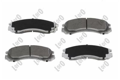 Brake Pad Set, disc brake ABAKUS 231-01-065