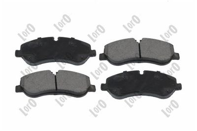 Brake Pad Set, disc brake ABAKUS 231-01-069
