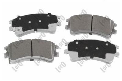 Brake Pad Set, disc brake ABAKUS 231-01-089