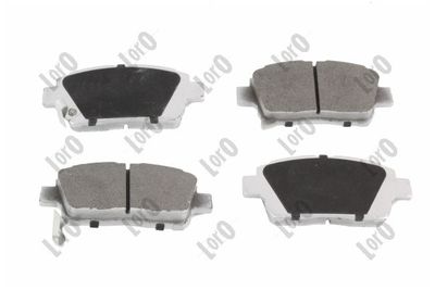 Brake Pad Set, disc brake ABAKUS 231-01-092