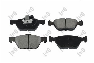 Brake Pad Set, disc brake ABAKUS 231-01-097