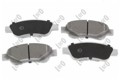 Brake Pad Set, disc brake ABAKUS 231-01-098