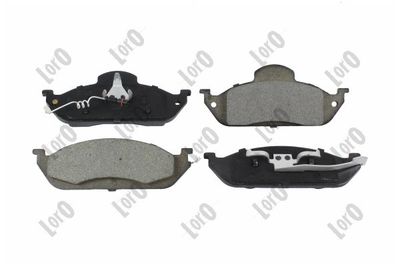 Brake Pad Set, disc brake ABAKUS 231-01-099