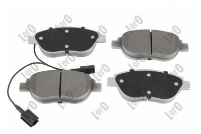 Brake Pad Set, disc brake ABAKUS 231-01-103