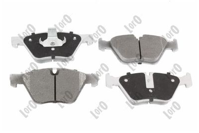 Brake Pad Set, disc brake ABAKUS 231-01-105