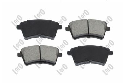 Brake Pad Set, disc brake ABAKUS 231-01-110