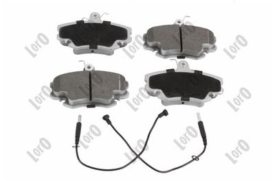 Brake Pad Set, disc brake ABAKUS 231-01-112