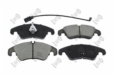 Brake Pad Set, disc brake ABAKUS 231-01-115