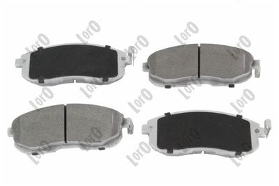 Brake Pad Set, disc brake ABAKUS 231-01-117