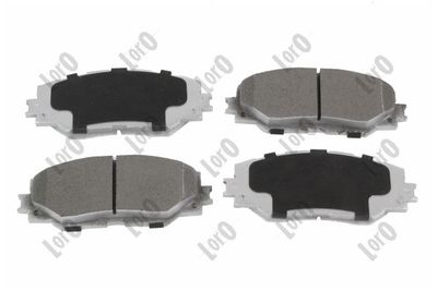 Brake Pad Set, disc brake ABAKUS 231-01-118