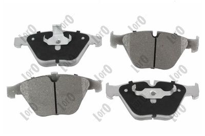 Brake Pad Set, disc brake ABAKUS 231-01-119