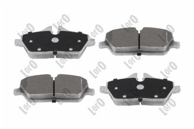 Brake Pad Set, disc brake ABAKUS 231-01-120