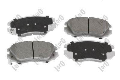Brake Pad Set, disc brake ABAKUS 231-01-121