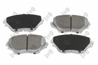 Brake Pad Set, disc brake ABAKUS 231-01-128