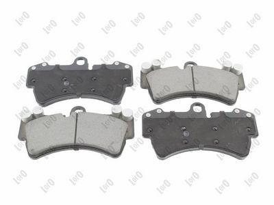 Brake Pad Set, disc brake ABAKUS 231-01-135