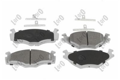 Brake Pad Set, disc brake ABAKUS 231-01-145
