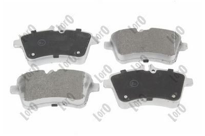 Brake Pad Set, disc brake ABAKUS 231-01-147